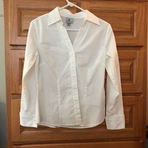 White Collared Dress Shirt - only worn once